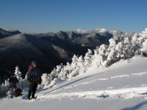 Third Prize: Art Boni - Snowshoeing in the High Peaks