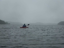 Action: Toni Towle - Misty Lake Kayaker