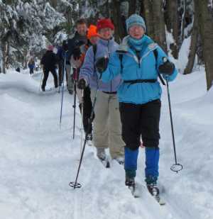 Skiing on the Winona Way